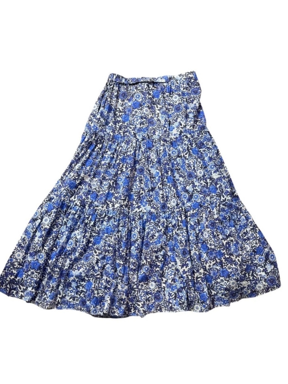 Cara Cara Melanie Skirt in Blooming Hills Blue size XL